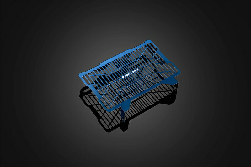 バイクパーツBIKERS(バイカーズ) ラジエターガード ステンレス チタンコート ブルーH0374-BLU4548916774418