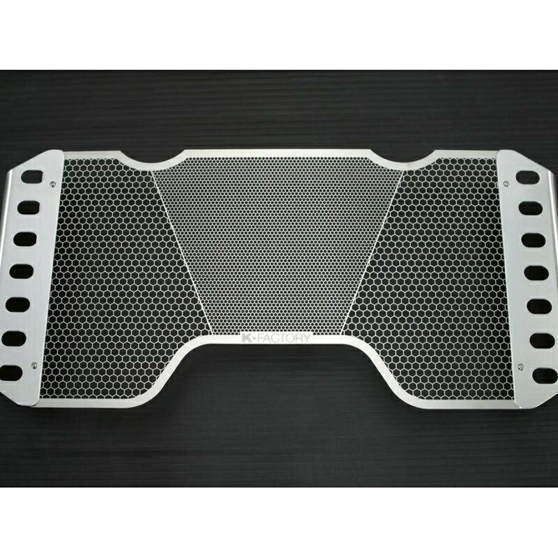 バイクパーツ 冷却系ケイファクトリー ラジエターコアガード ステンレス Rタイプ001CZAA009Z 4582215490099