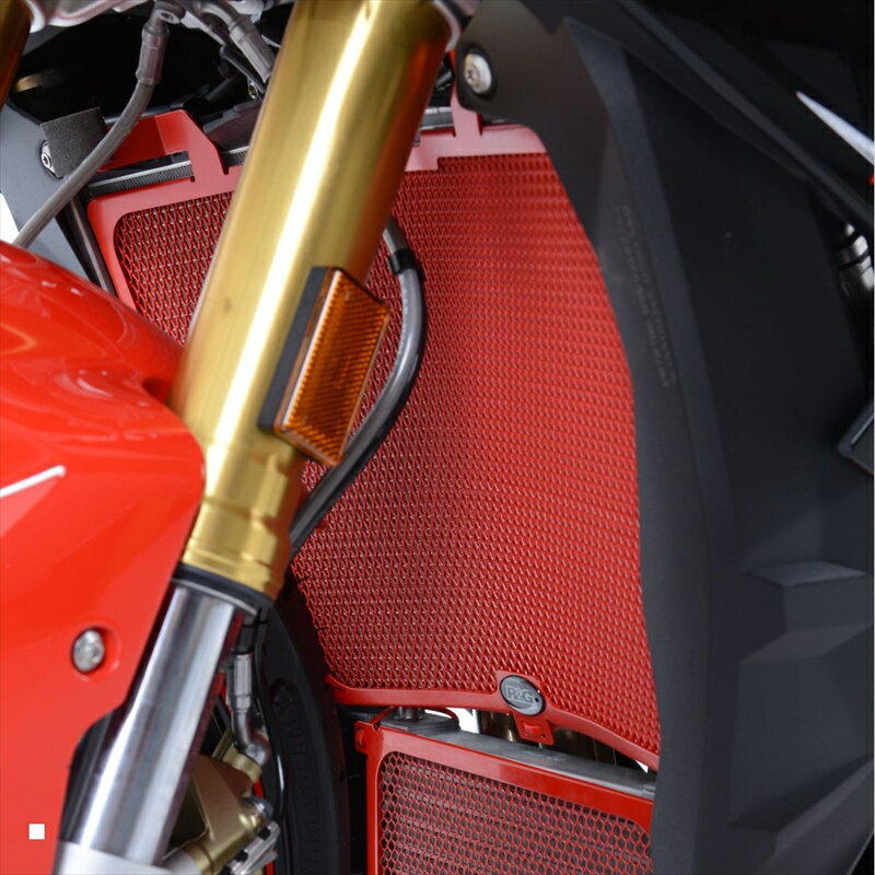 バイクパーツ 冷却系アールアンドジー ラジエターガード チタンカラーRG-RAD0215TI 4573382080114BMW S1000R 17-