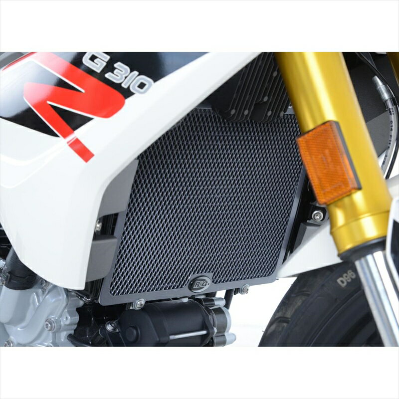 バイクパーツ 冷却系アールアンドジー ラジエターガード ブラックRG-RAD0218BK 4573382080701BMW G310R 17-