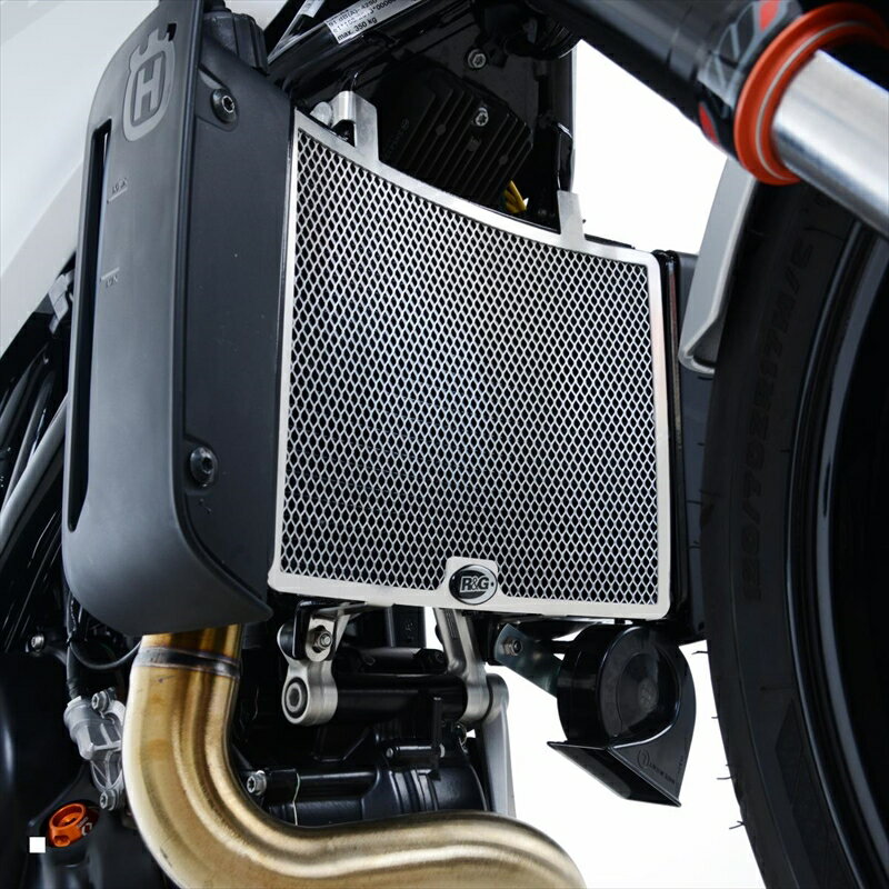 バイクパーツ 冷却系アールアンドジー ラジエターガード ブラックRG-RAD0237BK 4580041231602HUSQVARNA Vitpilen701 18-