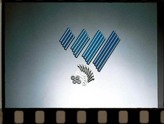 【5日前後で発送】バイクパーツPLOT(プロト) ラウンドサイドパイプ BLU 4ホン PSP172B-4452061614380013ROW ボルトツキ