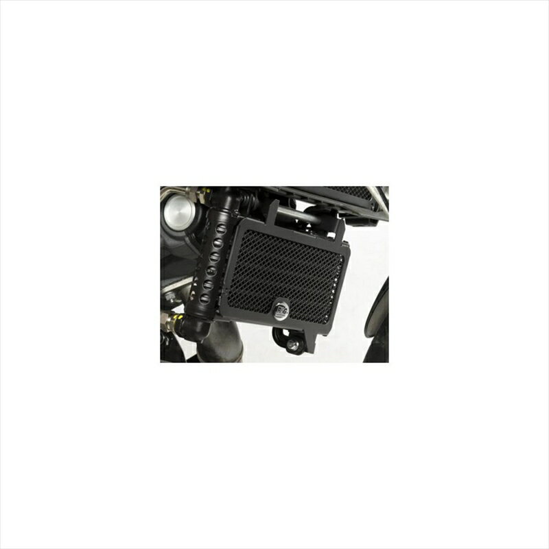 バイクパーツ 冷却系アールアンドジー オイルクーラーガード ブラックRG-OCG0010BK 4571381480829APRILIA Dorsoduro1200 11-