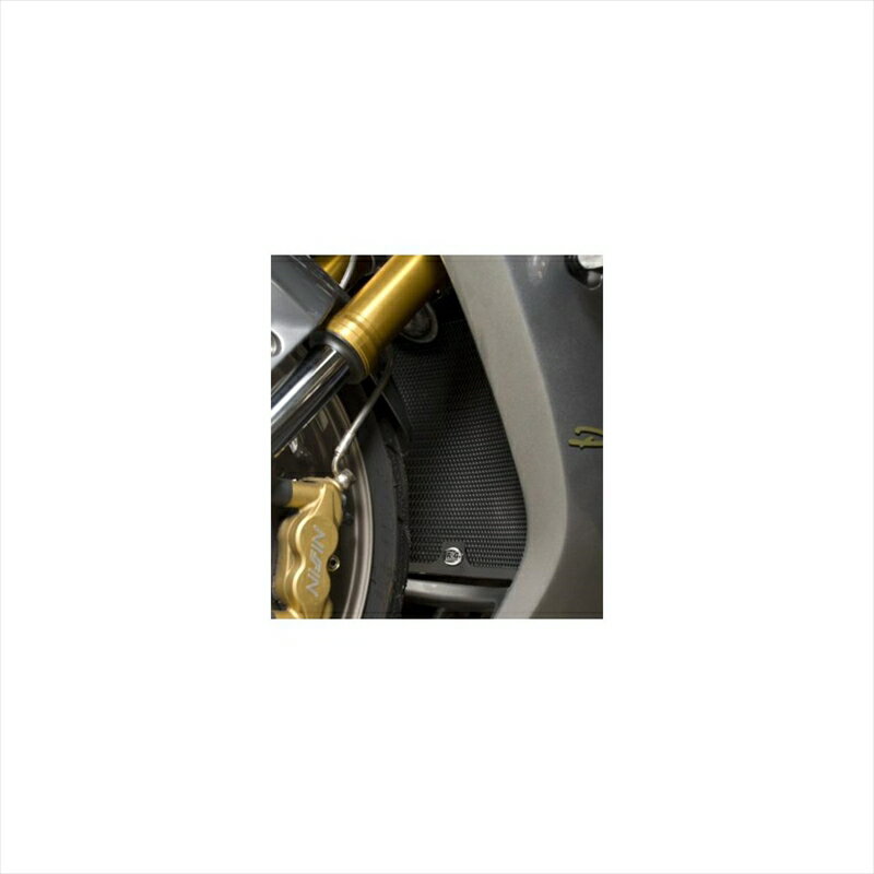 バイクパーツ 冷却系アールアンドジー ラジエターガード ブラックRG-RAD0119BK 4571381482205TRIUMPH Daytona675 06-12