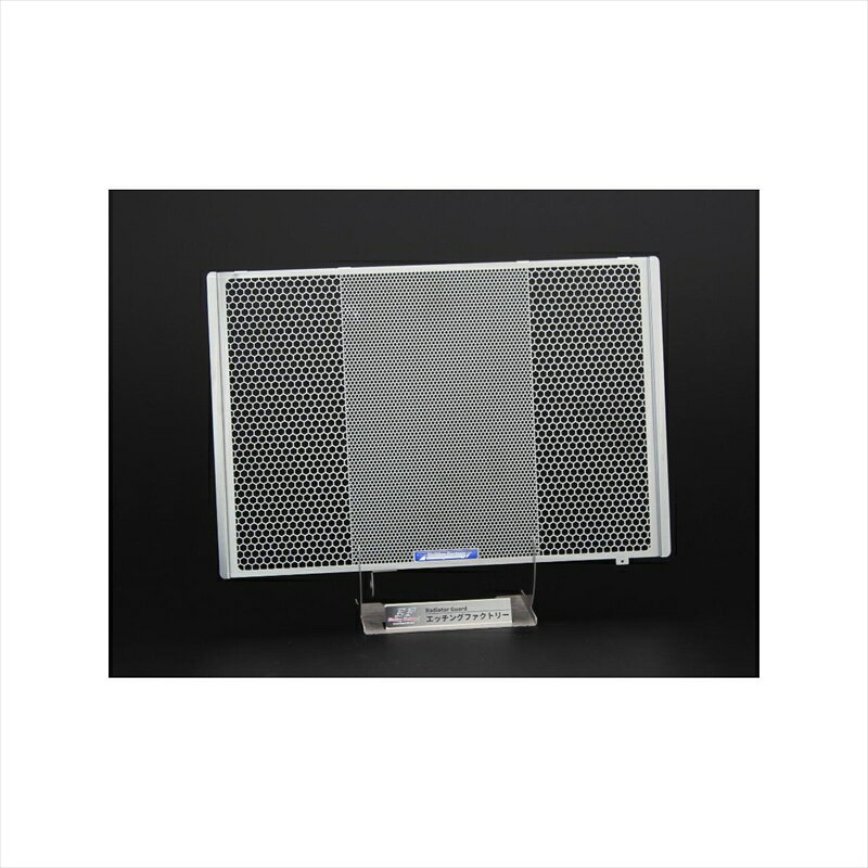 バイクパーツ 冷却系エッチングファクトリー ラジエターガード エンブレム青 RGT-TIGER-01 4548916339082TIGER800