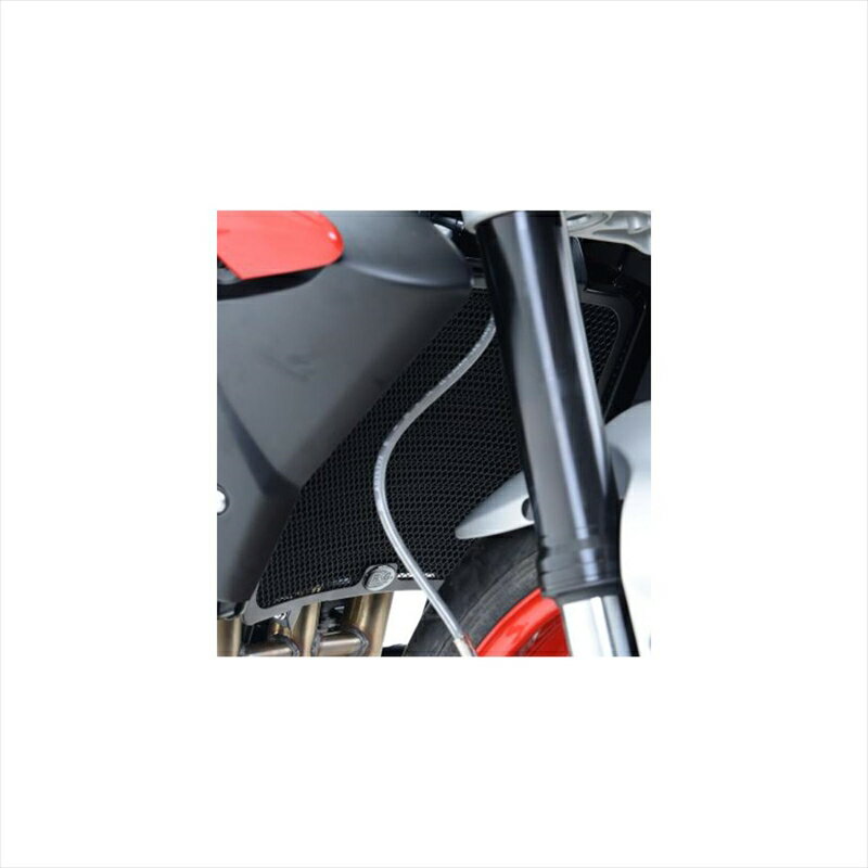 バイクパーツ 冷却系アールアンドジー ラジエターガード チタンカラーRG-RAD0185TI 4582483535454TRIUMPH Street Triple RX 15-