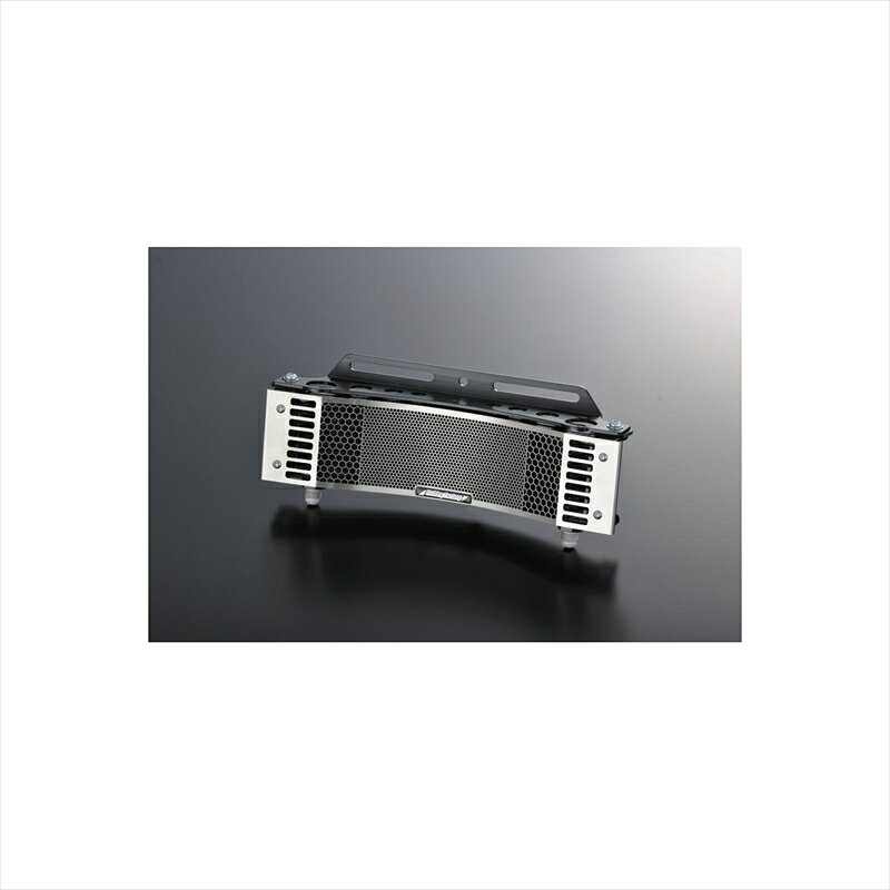 バイクパーツ 冷却系エッチングファクトリー オイルクーラーガード エンブレム赤 OGE-0910R-00 4548916787609アールズ9インチ10段ラウンド用