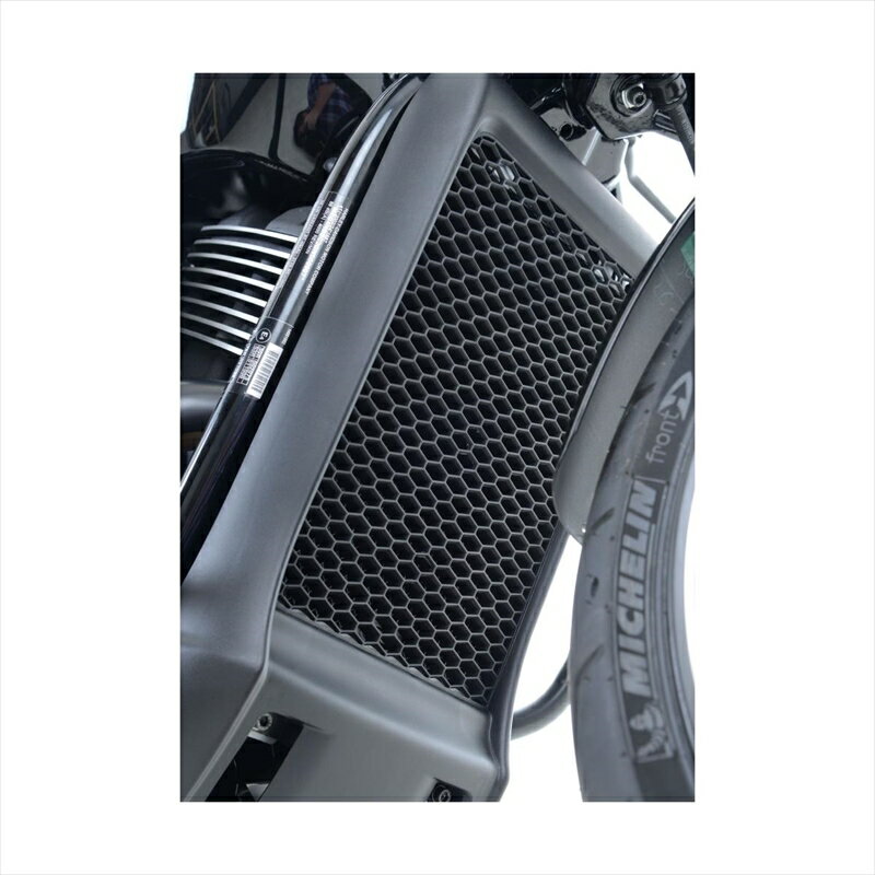 バイクパーツ 冷却系アールアンドジー ラジエターガード ブラックRG-RAD0198BK 4582483538493HD Street 500/750 15-