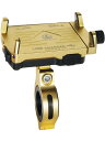 バイク用品 電子機器類ライズ ライズ DEF-US1 スマホホルダー GD USBチャージャー付4527625106260 4527625106260