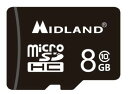 バイク用品 電子機器類ミッドランド MIDLAND 8G マイクロSDカードL1310 4571479673430取寄品