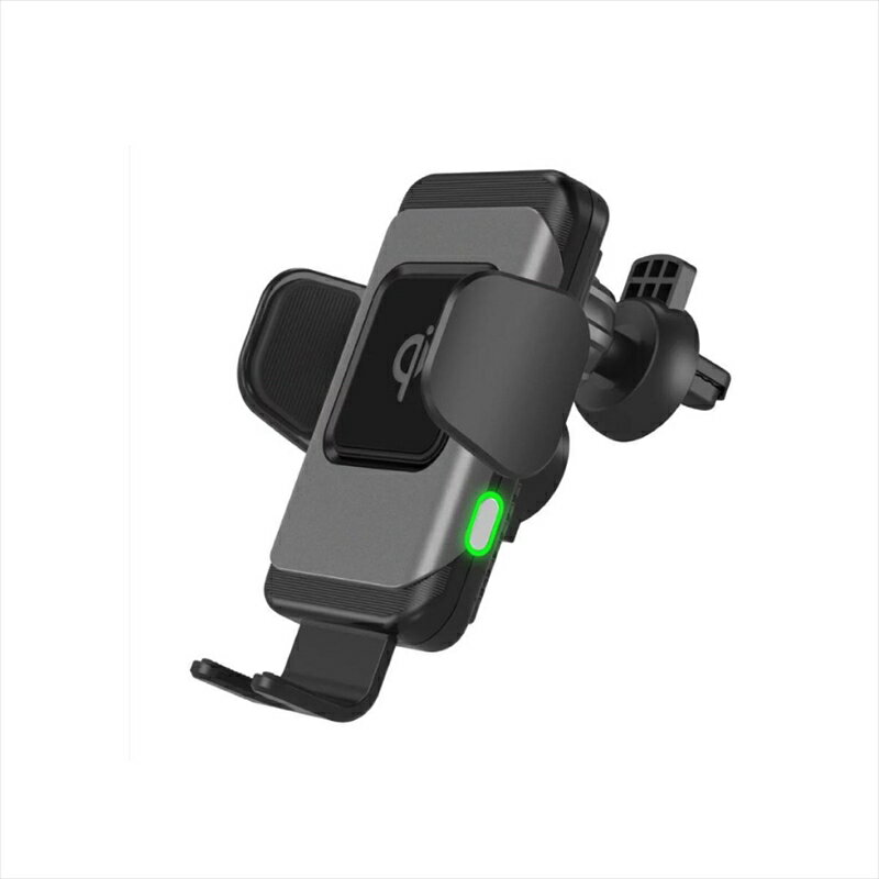 バイクパーツ 電子機器類アイネット 車載ホルダー型 Qiワイヤレス充電器73445 4573125836510自動開閉
