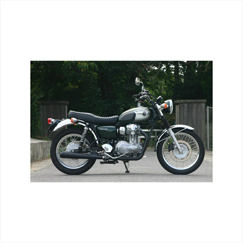 バイクパーツNOJIMA ENGINEERING(ノジマエンジニアリング) ビンテージメガホン ブラック NMS632MB-CLK4548664557578W800 11-16