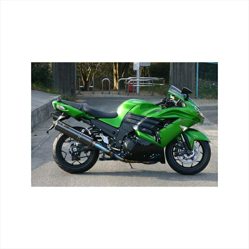 バイクパーツNOJIMA ENGINEERING(ノジマエンジニアリング) DLCチタン フルエキゾースト 4-1-2SC NTX643GTDW-CLK4548664658053ZX-14R 12-15
