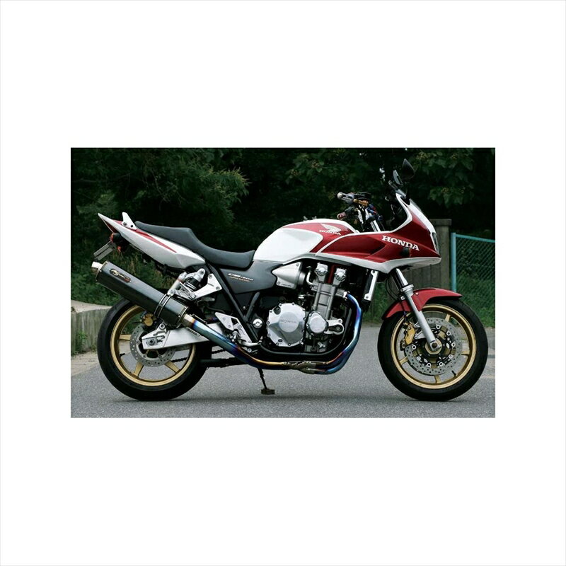 バイクパーツNOJIMA ENGINEERING(ノジマエンジニアリング) DLCチタン フルエキゾースト 4-1SC NTX017GTD-J4548664660926CB1300SF/SB 03-07