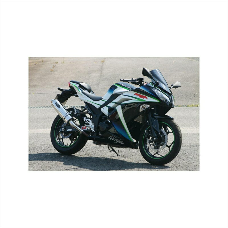 バイクパーツNOJIMA ENGINEERING(ノジマエンジニアリング) GTミドル スリップオン NMS646SGTM-CLK4548664976133Ninja250/Z250 13-16