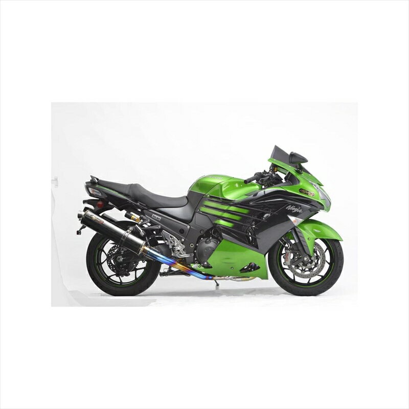 バイクパーツNOJIMA ENGINEERING(ノジマエンジニアリング) DLCチタン フルエキゾースト 4-1-2SC NTX653GTDW-CLK4548916953554ZX-14R HG 16-20