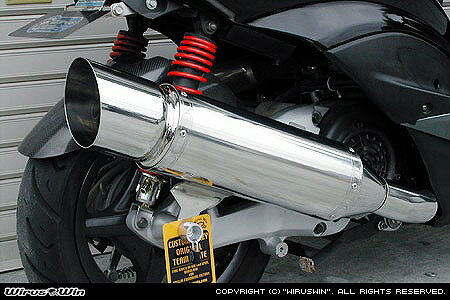 バイクパーツ マフラーウイルズウィン エクシードマフラー162-09-01B 4548916026647シグナスX 13-(国産車SE44J)
