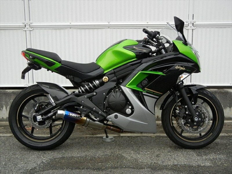 バイク用品 マフラーダブルアールズ WR`S フルエキゾースト ステンレス チタン焼色 Ninja400(EBL-EX400E)LS4420JM 4548916319992取寄品 セール