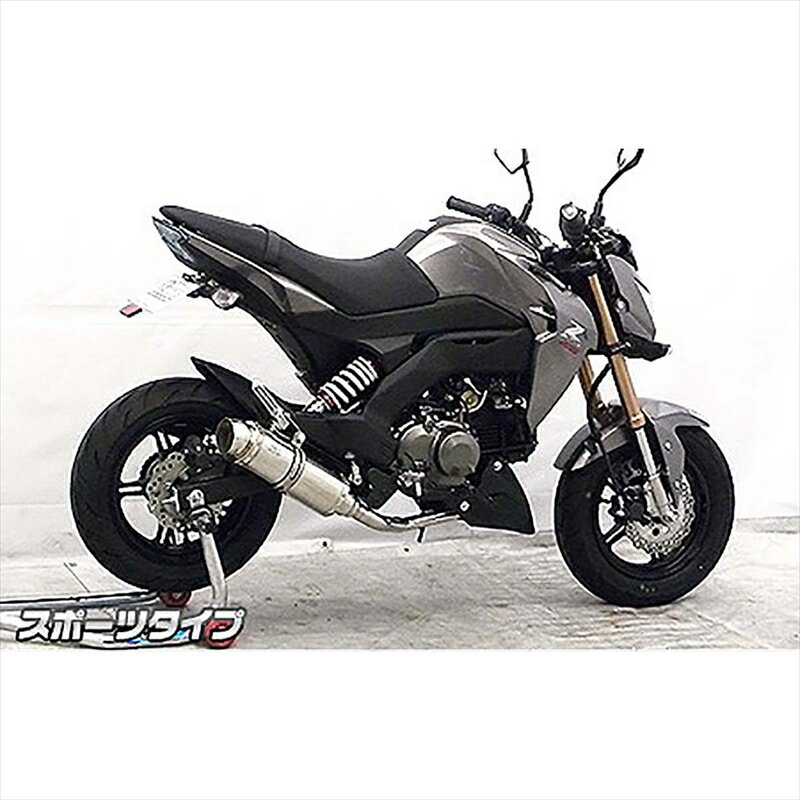 バイクパーツ マフラーウイルズウィン ロイヤルマフラー/スポーツ フルEX1732-59-03 4549950007586Z125 PRO