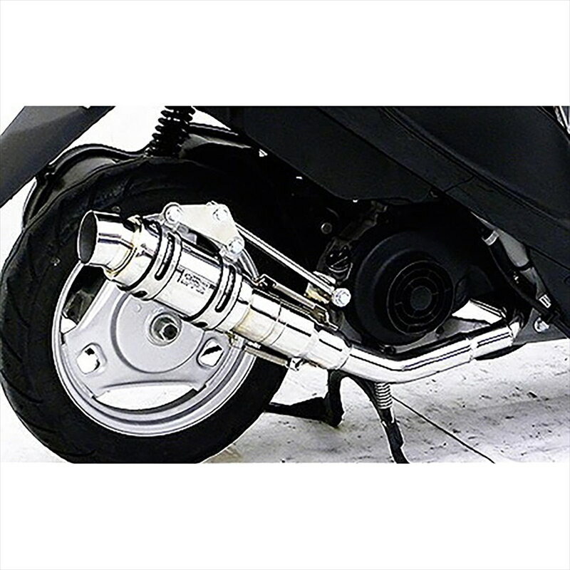 バイクパーツ マフラーウイルズウィン ハイパフォーマンスマフラー 972-18-11 4549950267997V50/レッツ4/レッツ5(O2センサー加工)
