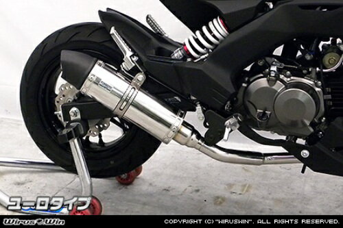 バイクパーツ マフラーウイルズウィン ロイヤルマフラー/ユーロ チタン フルEX1732-59-24 4549950539285Z125 PRO