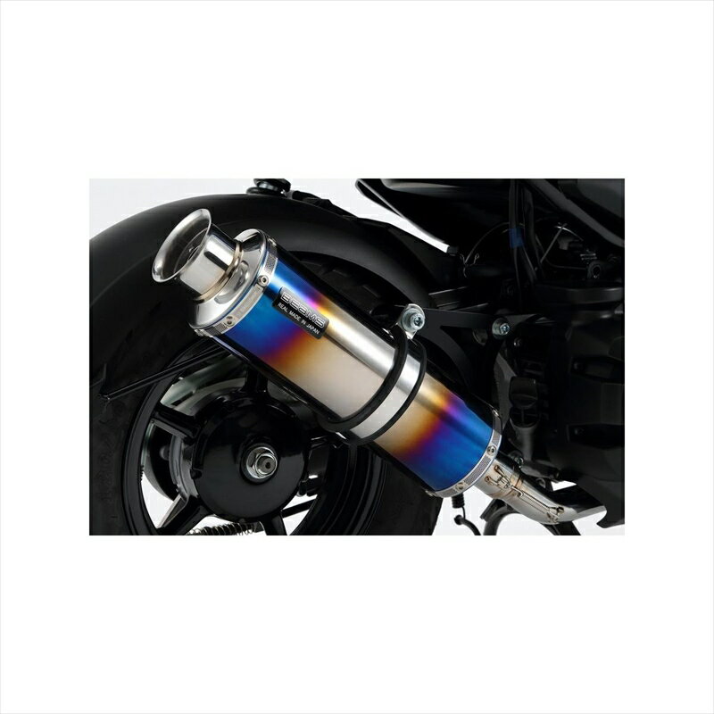 バイクパーツ マフラービームスモーターカンパニー SS300ヒートチタン SP G249-06-000 4582285343561BWs50 15- JBH-SA53J