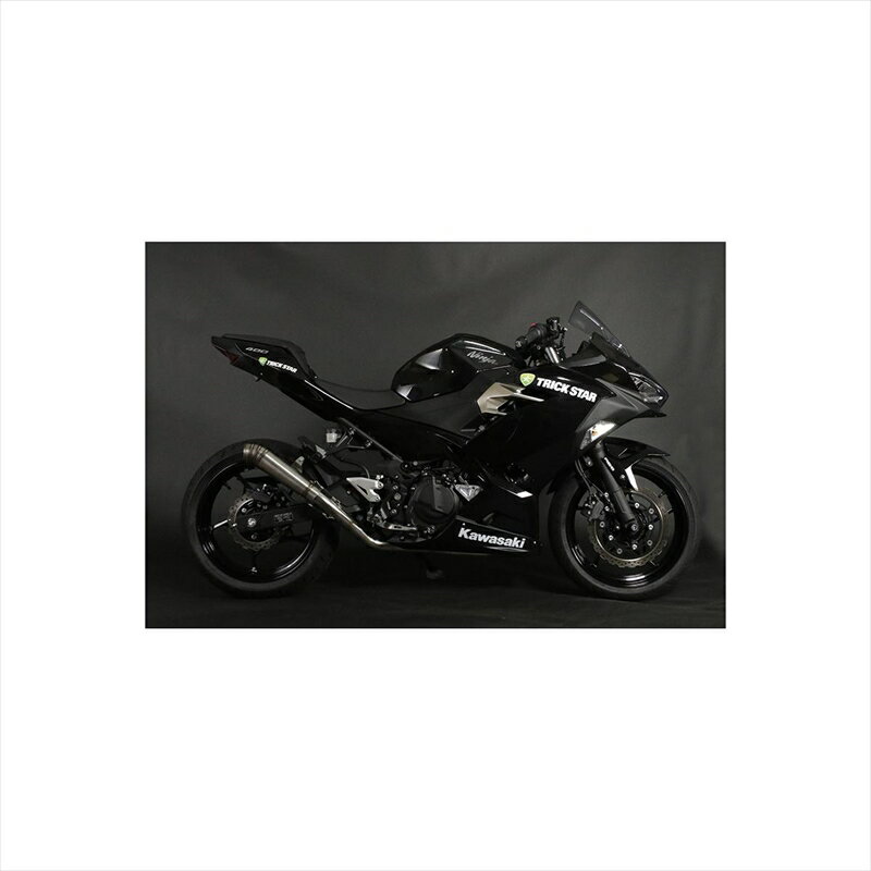 バイクパーツ マフラートリックスター レーシングフルエキ 雷神 ショート RFS-015E-02RS 4560417409743Ninja250 18-
