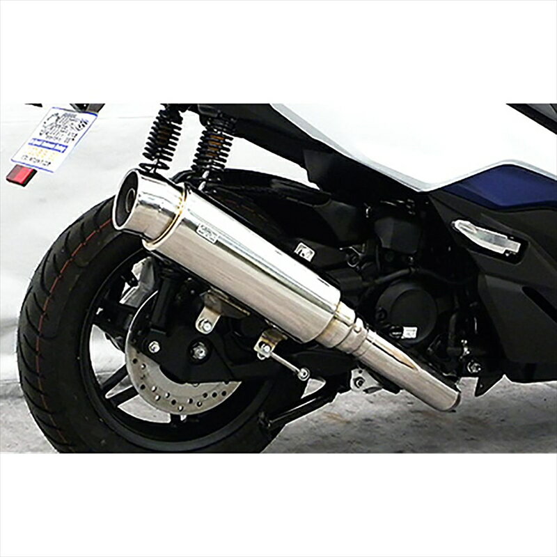 バイクパーツ マフラーウイルズウィン ステップマフラー2082-08-01 4550255162474FORZA(2BK-MF13)