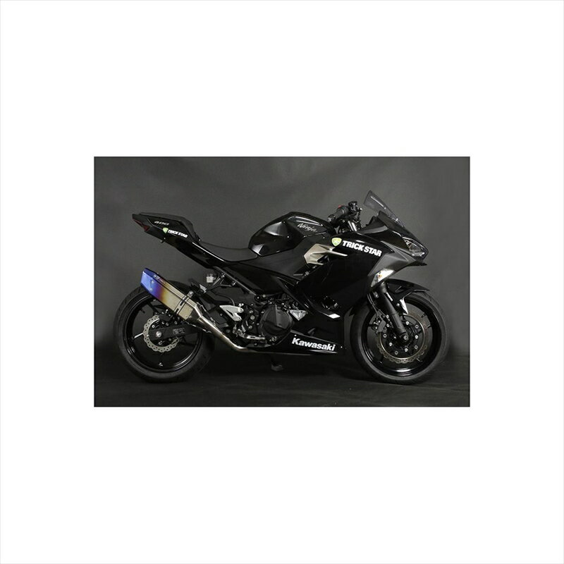 バイクパーツ マフラートリックスター レーシングフルEXイカヅチ ショート RFS-015E-L7SC 4550255255114ステンカーボン Ninja250/400 18-22