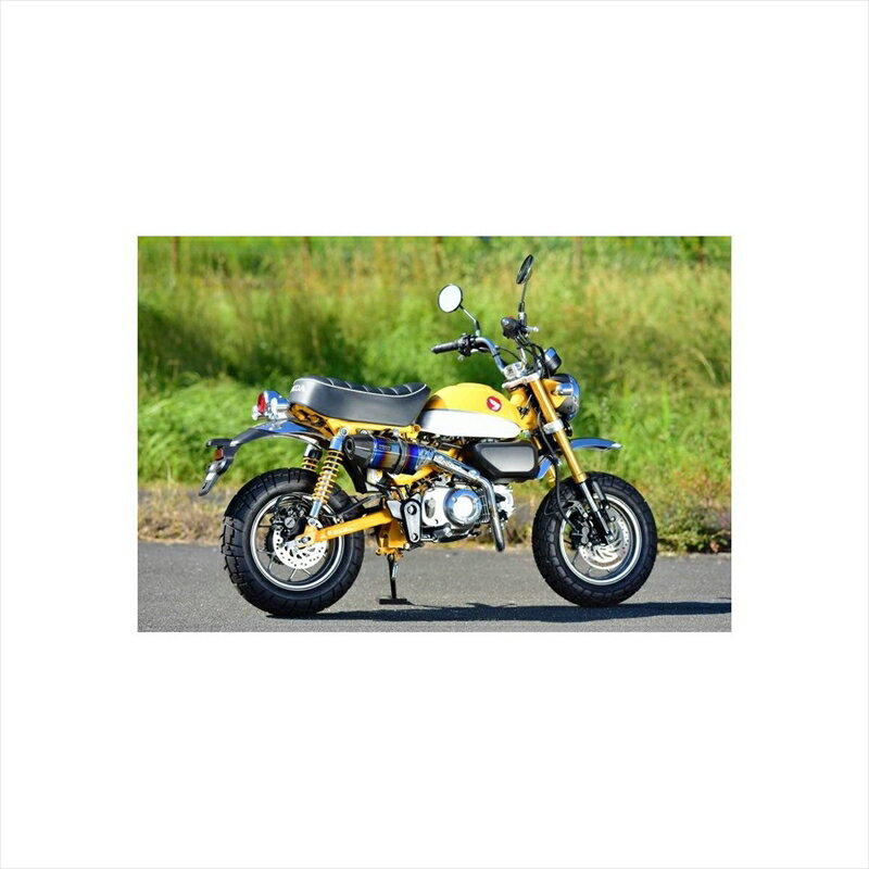 バイクパーツBEAMS ビームス CORSA-EVOIIヒートチタンサイレンサー モンキー125 2BJ-JB02G187-65-001 4582285346074
