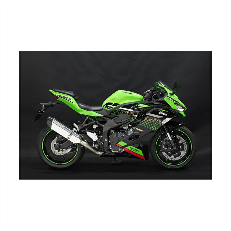バイクパーツ マフラートリックスター 政府認証フルEXイカヅチステンカーボンJFT-034-L4SC 4573269963295Ninja ZX-25R