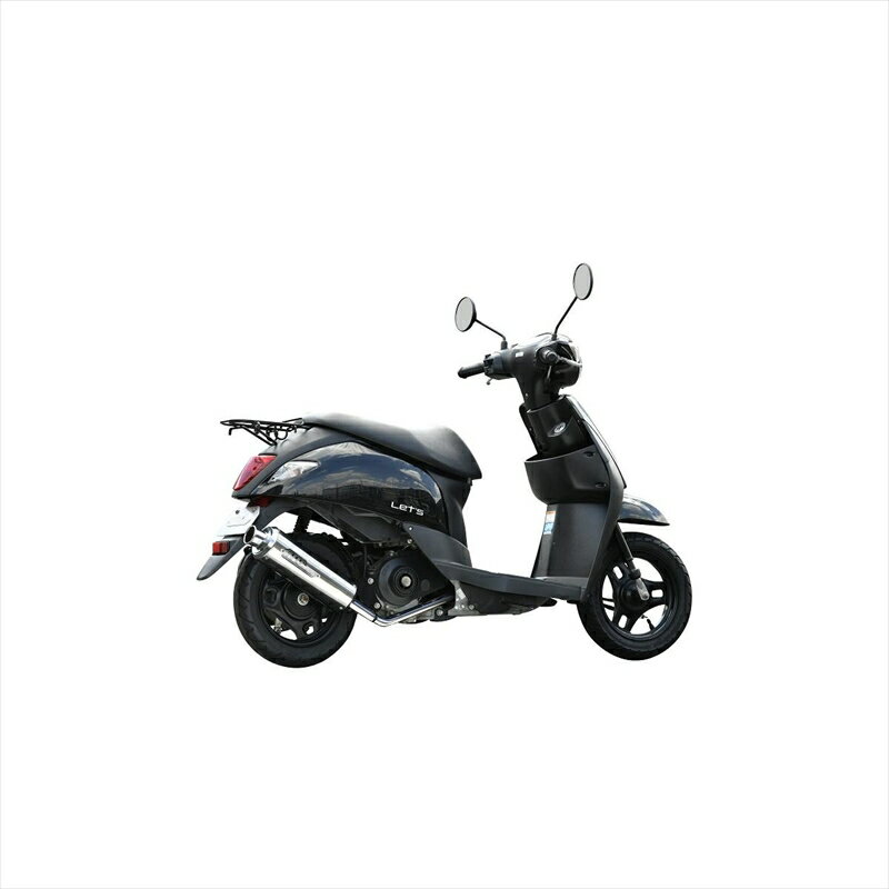 751 cc 〜 - バイクパーツ マフラーエヌアールマジック V-SHOCKメタル 政府認証 マフラー JVA020-S10023 4589497622606レッツ(JBH-CA4AA)