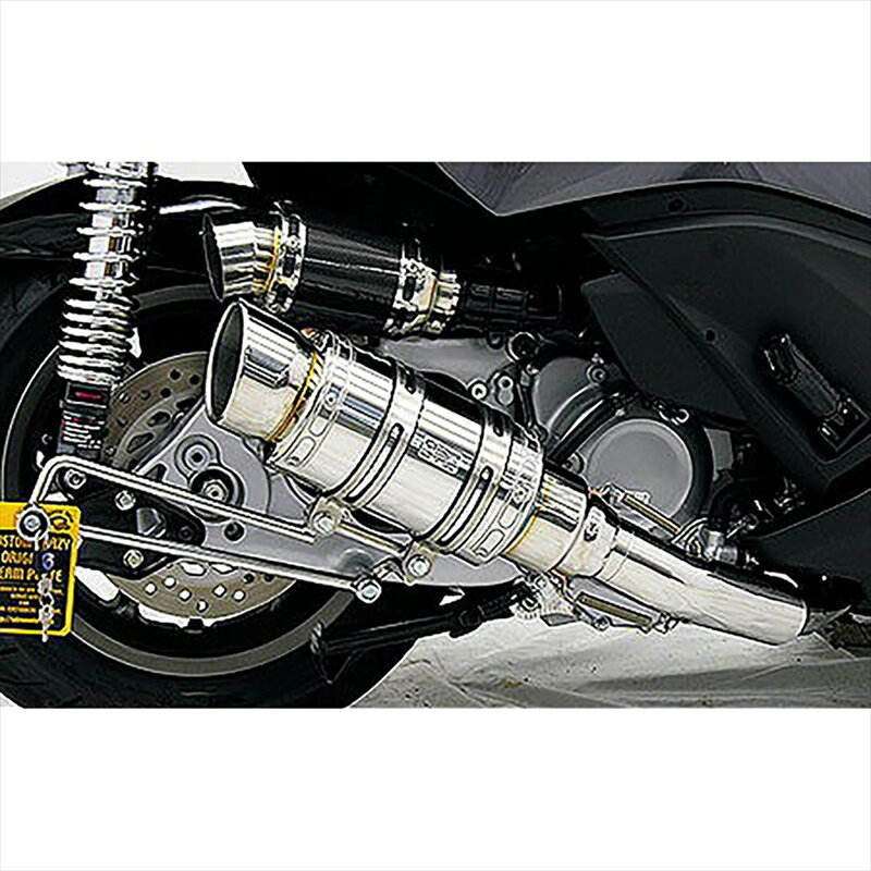 バイクパーツ マフラーウイルズウィン アトミックショートマフラー/ポッパー252-12-03 4548664056460Faze(MF11)