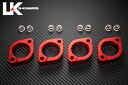 バイクパーツ マフラーユーカナヤ ビレットエキゾーストフランジ REDEFRDZEP75 4548916810383ZEPHYR750/ZEPHYR750RS(2)