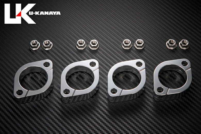 バイクパーツ マフラーユーカナヤ ビレットエキゾーストフランジ SLV EFSVZ4FX 4548916811441Z400FX/Z400GP/Z400LTD/GPZ400F