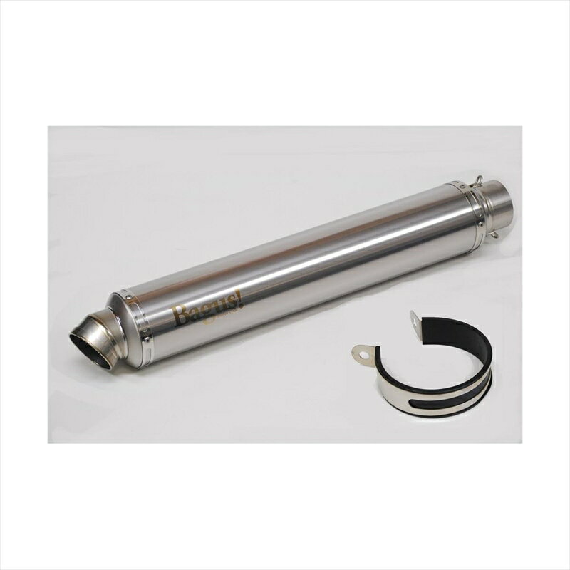 バイクパーツ マフラーバグースモーターサイクル 汎用チタンサイレンサー 差込φ60.5BG-SA1T38 4550255333928外径φ90X400mm(内径φ38)