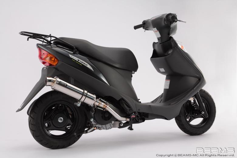 バイク用品 マフラービームスモーターカンパニー ビームス R-EVOSP ステンレスサイレンサー ADDRESS V125 09- EBJ-CF4EAG316-53-008 4582285334927