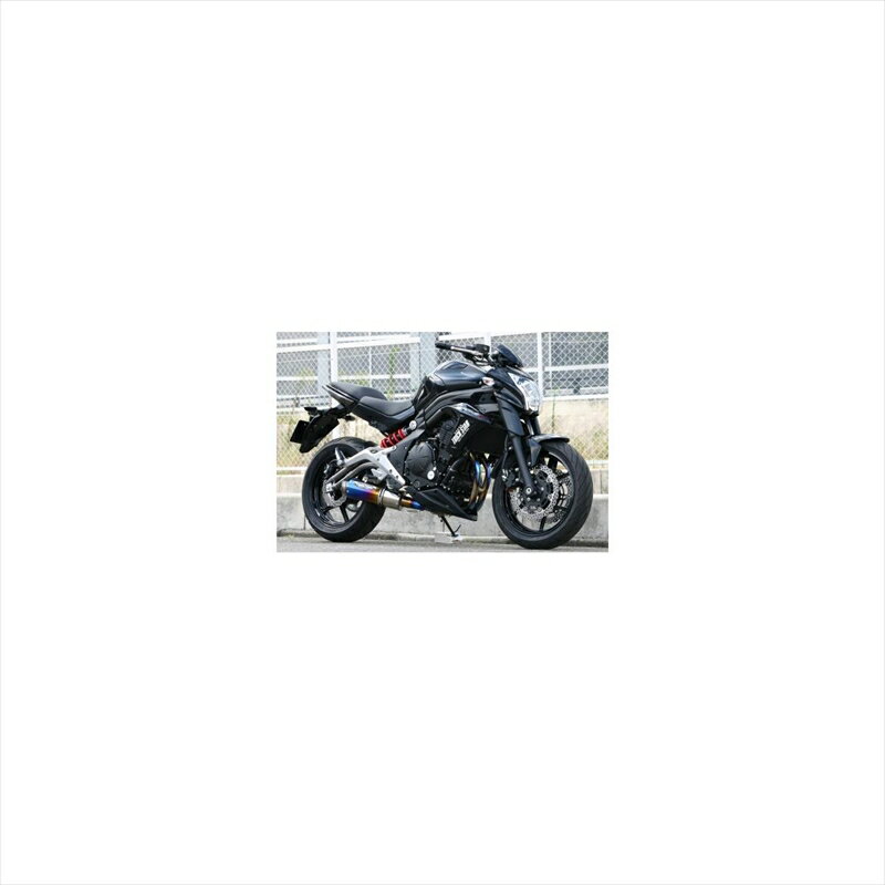 バイクパーツ マフラートリックスター レーシングエキゾースト/ヤキチタン RFT-023-YTGP 4548664878512ER-6n/Ninja650 12-