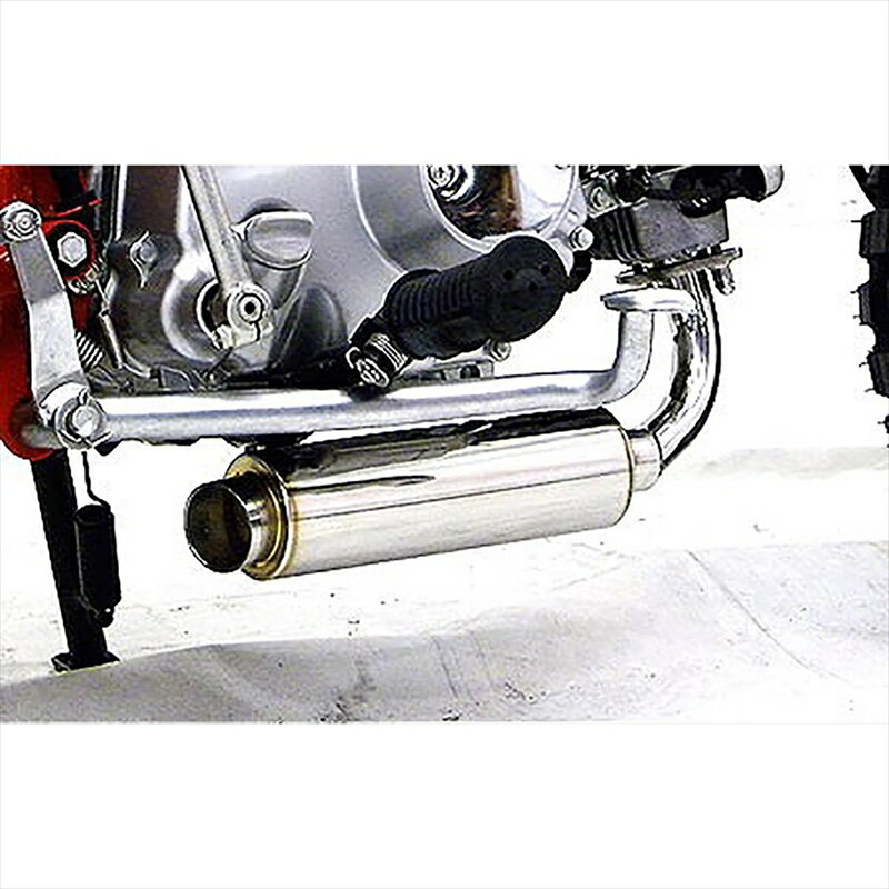 バイクパーツ マフラーウイルズウィン ロッドダウンショートマフラー 1112-56-01 4548664928309モンキーFI