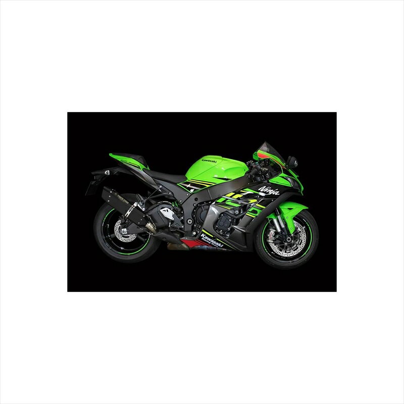 バイクパーツ マフラートリックスター 政府認証S/O イカヅチブラックED JST-002S-L4BT 4573269962144ZX-10R 16-18/RR 19