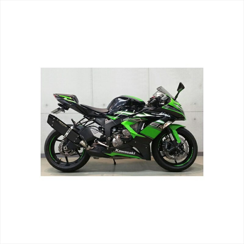 バイクパーツ マフラートリックスター 政府認証S/O イカヅチブラックED JST-030A-L4BT 4573269962182ZX-6R 13-17