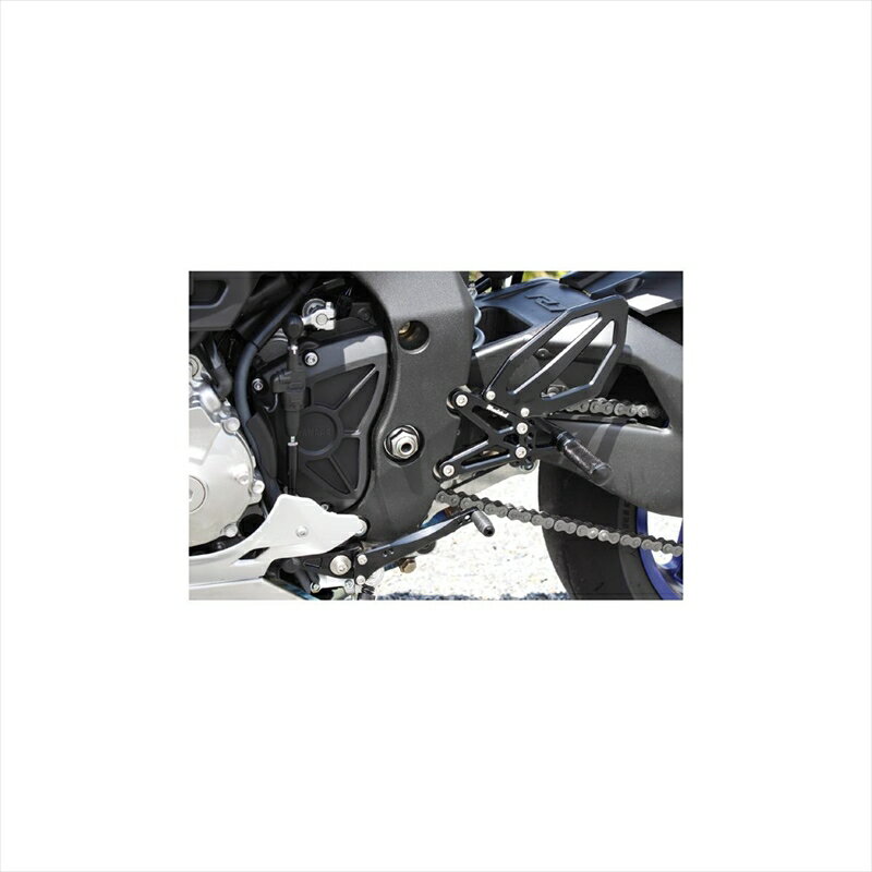 バイクパーツWOODSTOCK(ウッドストック) バックステップキット オールBLK WBS-Y10-BB4548916530137YZF-R1 15-