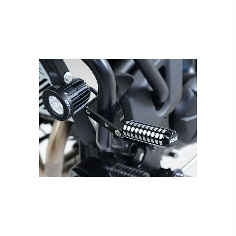 バイク用品 ステップアールアンドジー R＆G ハイウェイペグ ブラック 1 inch diameter engine barsRG-HWP0002BK 4582483538301取寄品