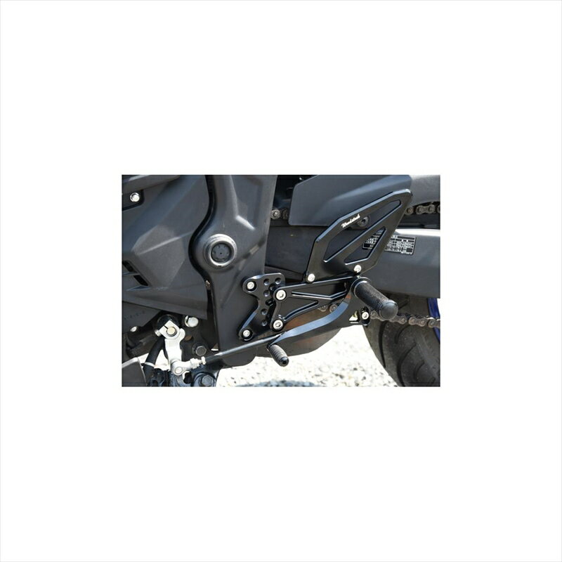 バイクパーツWOODSTOCK(ウッドストック) バックステップキット オールBLK WBS-Y13-BB4549950291893YZF-R3・YZF-R25/MT-03・MT-25
