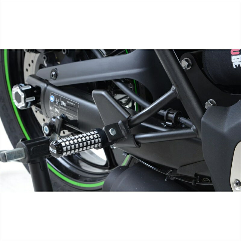 バイクパーツ ステップアールアンドジー ピリオン フットペグRG-RFP0001BK 4580041231374VULCAN S 15-