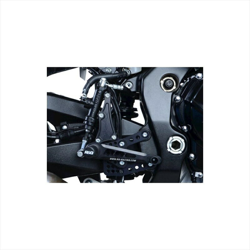 バイクパーツ ステップアールアンドジー 可変レーシングステップキット ブラックRG-RSET32BK 4580041251945GSX-R1000/R 17-