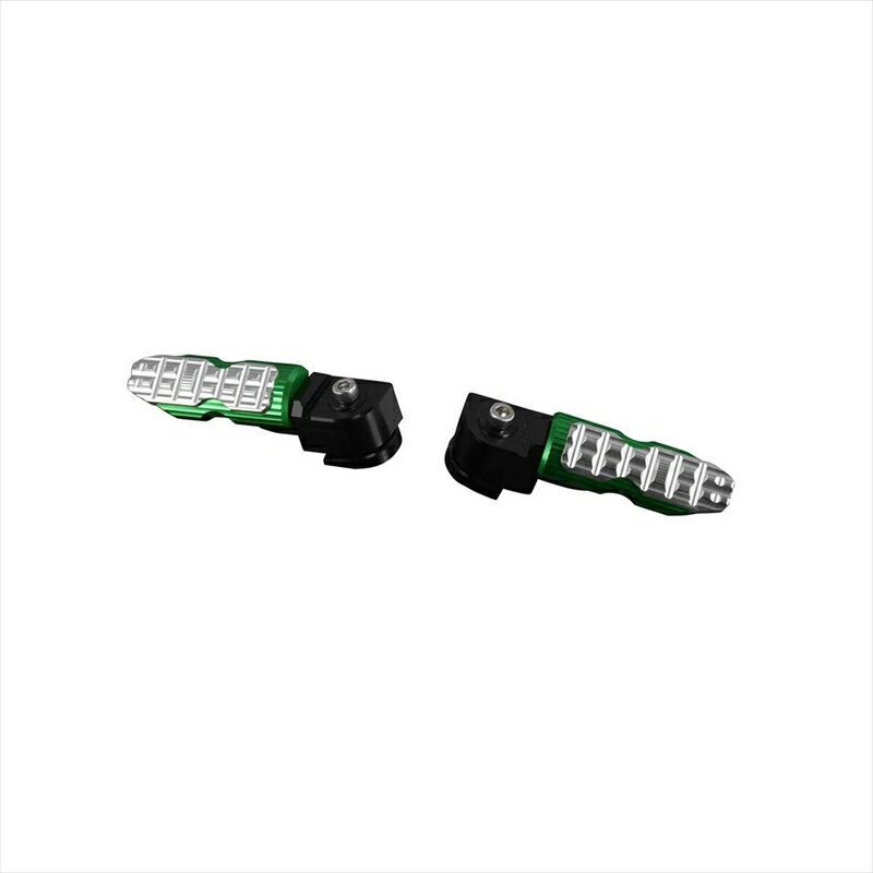 バイクパーツBIKERS(バイカーズ) タンデムステップ グリーン K0313-GRN4548916430673Ninja250SL 15-17 Z250SL 17