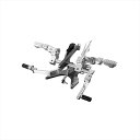 バイクパーツBIKERS(バイカーズ) バックステップ シルバー K0147-SLV4548916441853KSR PRO 14