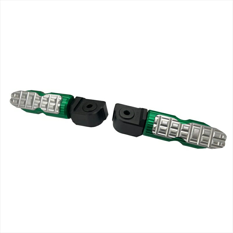 バイクパーツBIKERS(バイカーズ) タンデムステップ グリーン K0304-GRN4548916468065Ninja250/400 18-24 Z250 19-24 Z900 18-24 Z1000 14-22