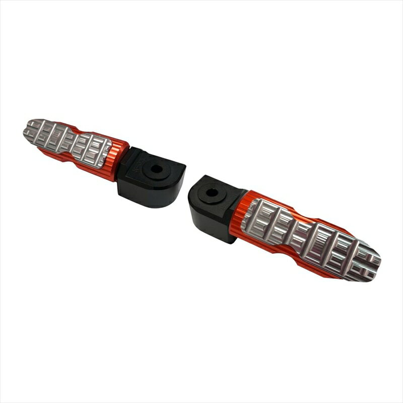 バイクパーツBIKERS(バイカーズ) タンデムステップ オレンジ K0304-ORG4548916468102Ninja250/400 18-24 Z250 19-24 Z900 18-24 Z1000 14-22